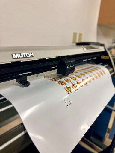 Sticker Sheet Production